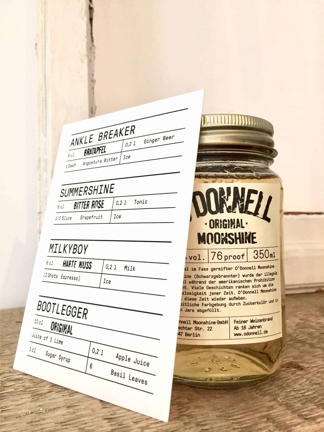 O'Donnell Cocktailrezepte