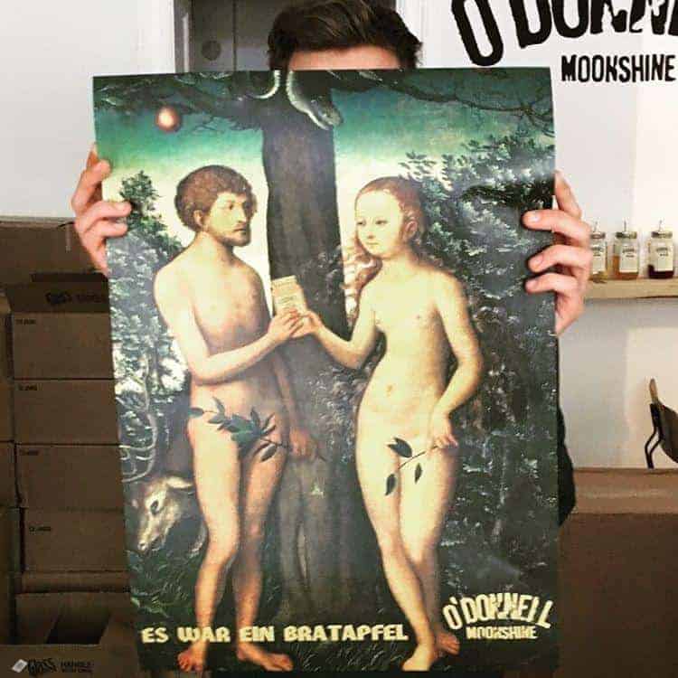 Bratapfel Plakat O Donnell Moonshine