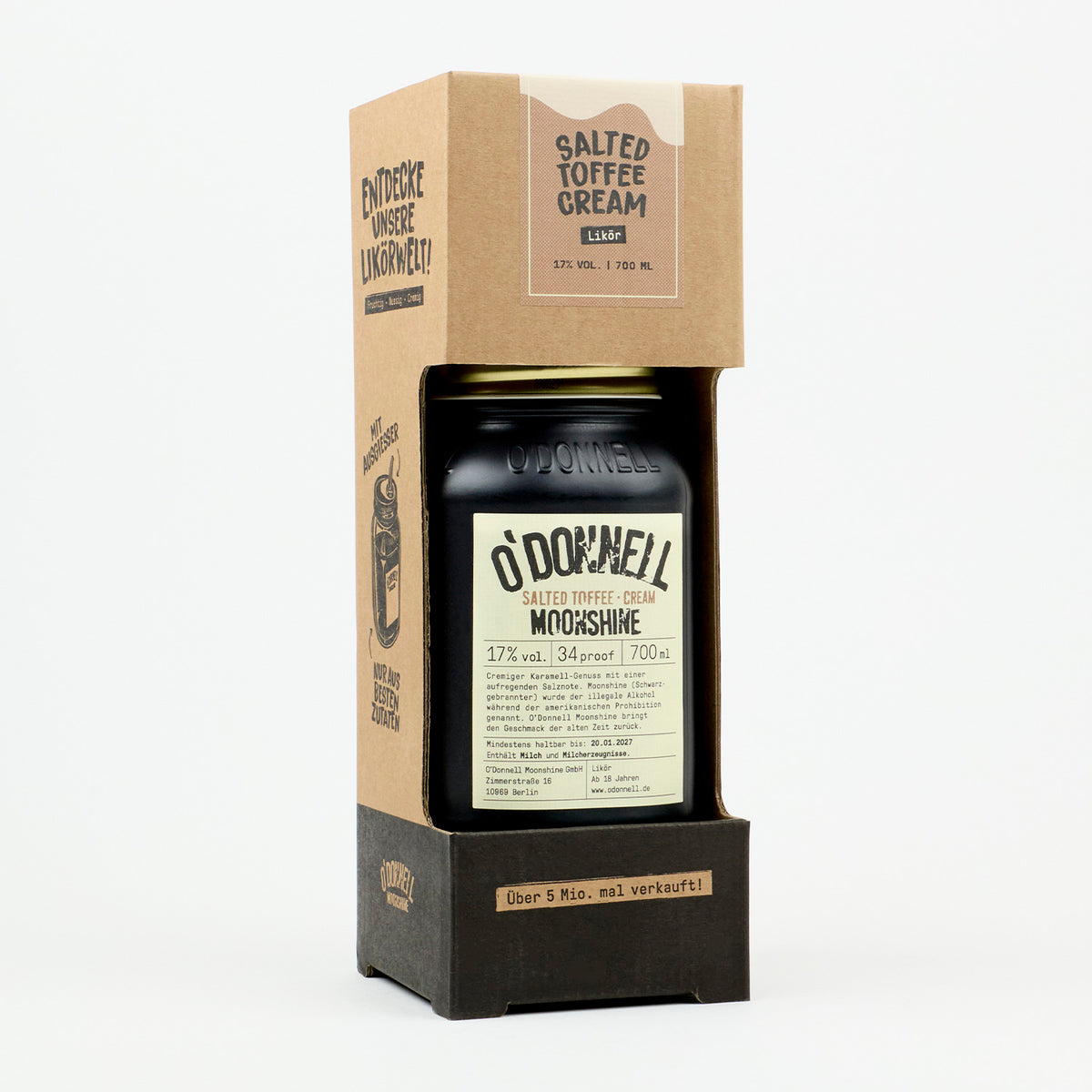 Salted Toffee Cream Likör - 17% vol.