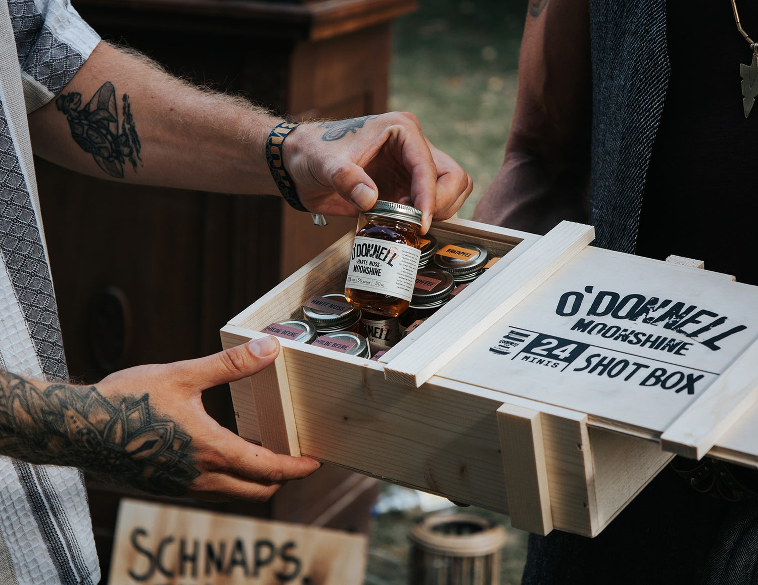O'Donnell Moonshine Shotbox