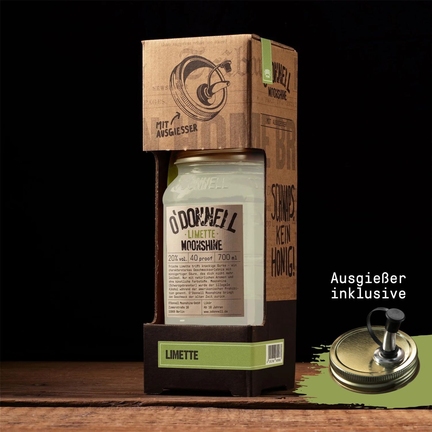 Limetter mit ausgieber