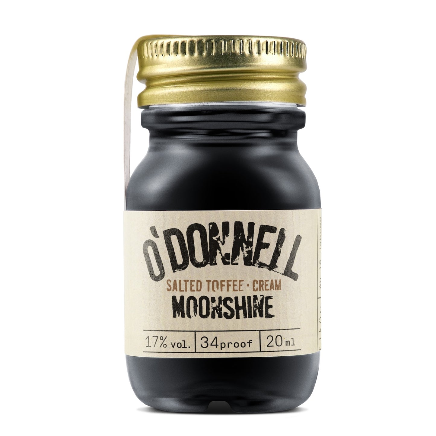 O’Donnell Moonshine Salted Toffee Cream Mini Likör 20ml