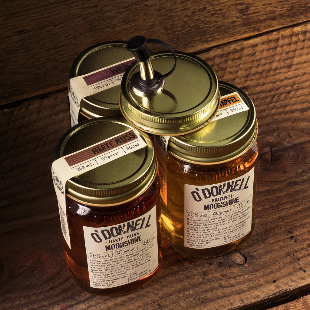 Set klein O Donnell Moonshine