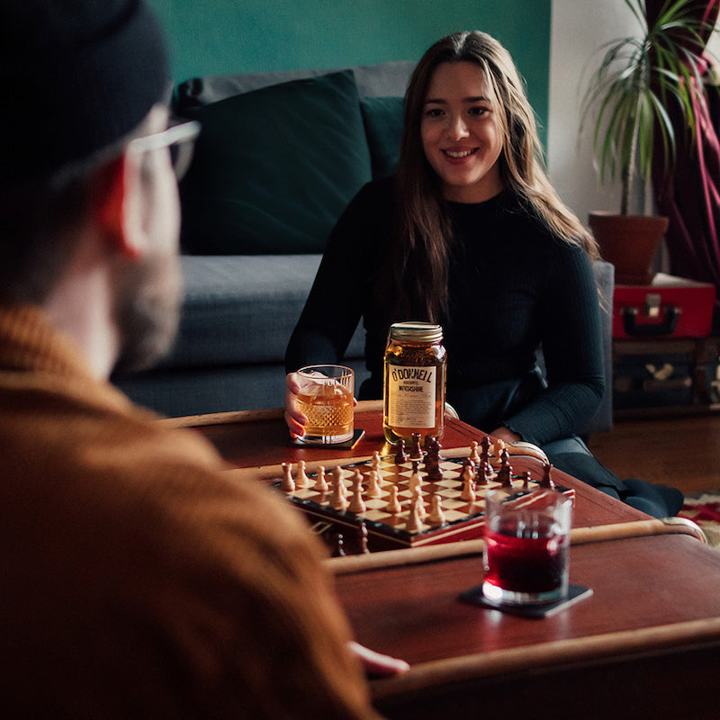 Bratapfel Schach Mood Bild