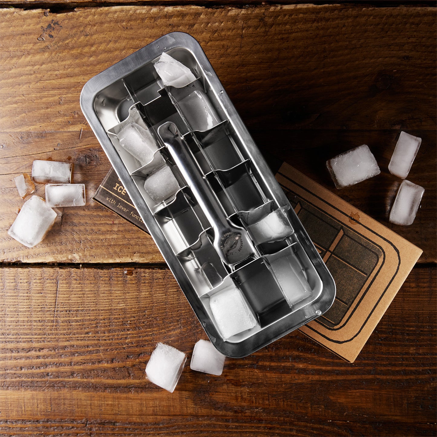 Eiswürfel mit Eiswürfelform O'Donnell
