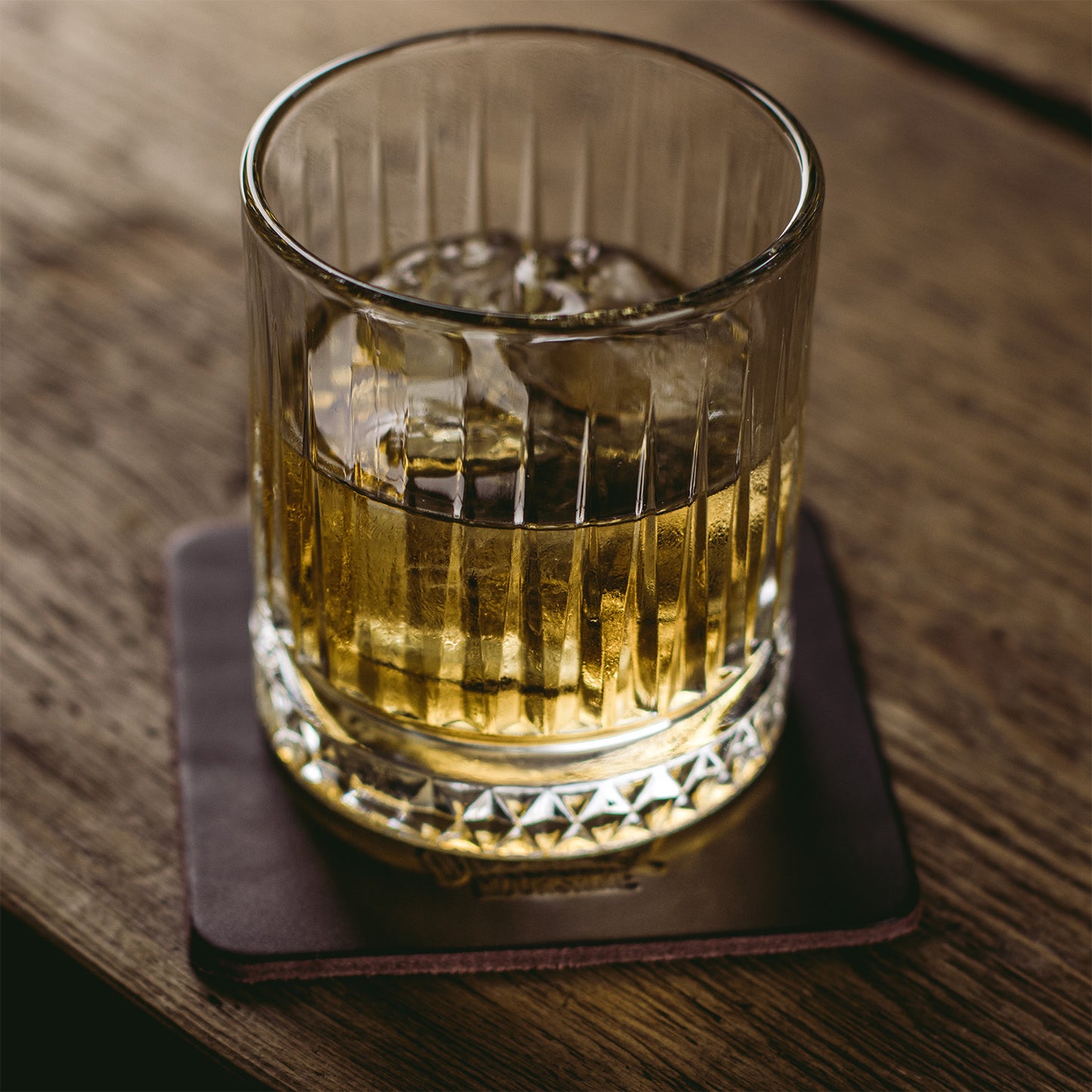 Leder-Coaster Set (4 Stück)