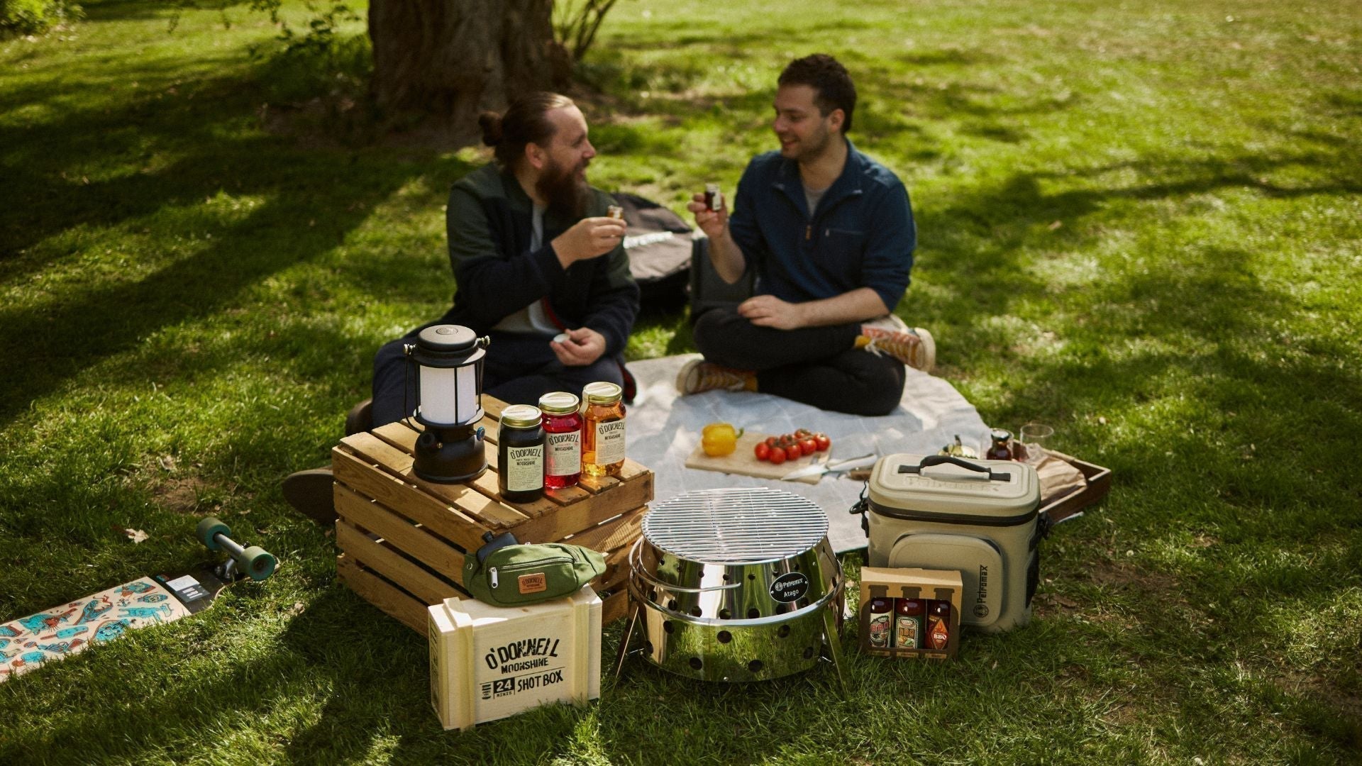 Herrentag mit O’Donnell Moonshine & Petromax