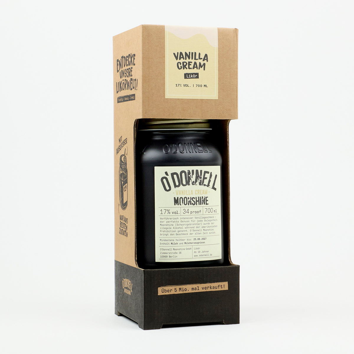 Vanilla Cream Likör - 17% vol.