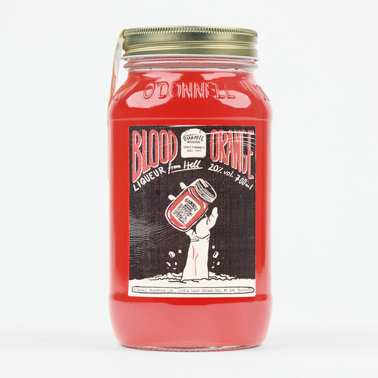 O'Donnell Moonshine Blutorange Halloween Edition im 700ml Mason Jar