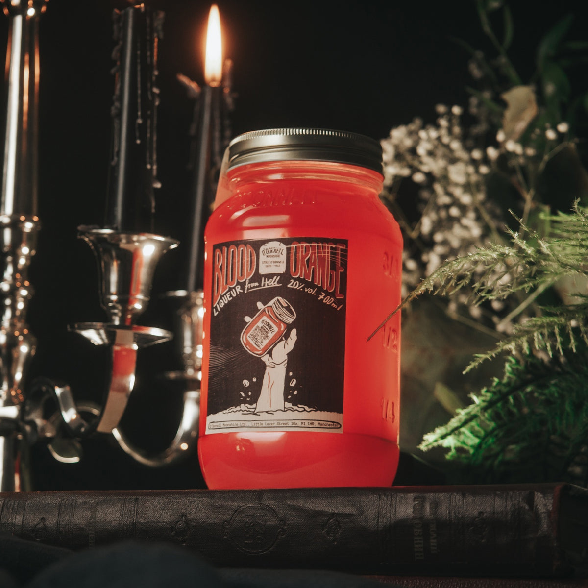 O'Donnell Moonshine Blutorange Halloween Edition – weiteres Stimmungsbild