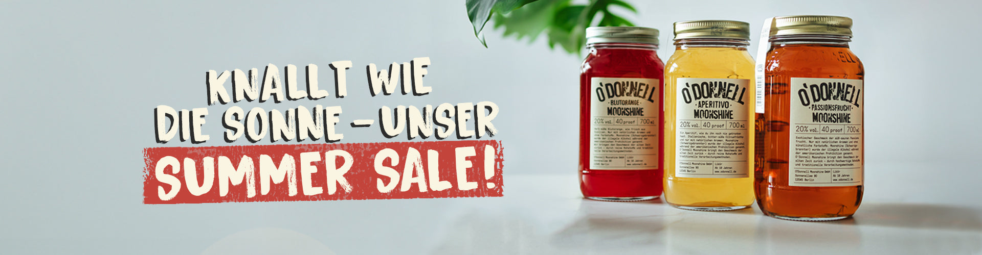 Knallt wie die sonne - unser summer sale