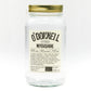 O'Donnell Vodka Moonshine-Glas auf weißem Hintergrund