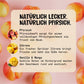 Naturlich lecker. Naturlich pfirsich