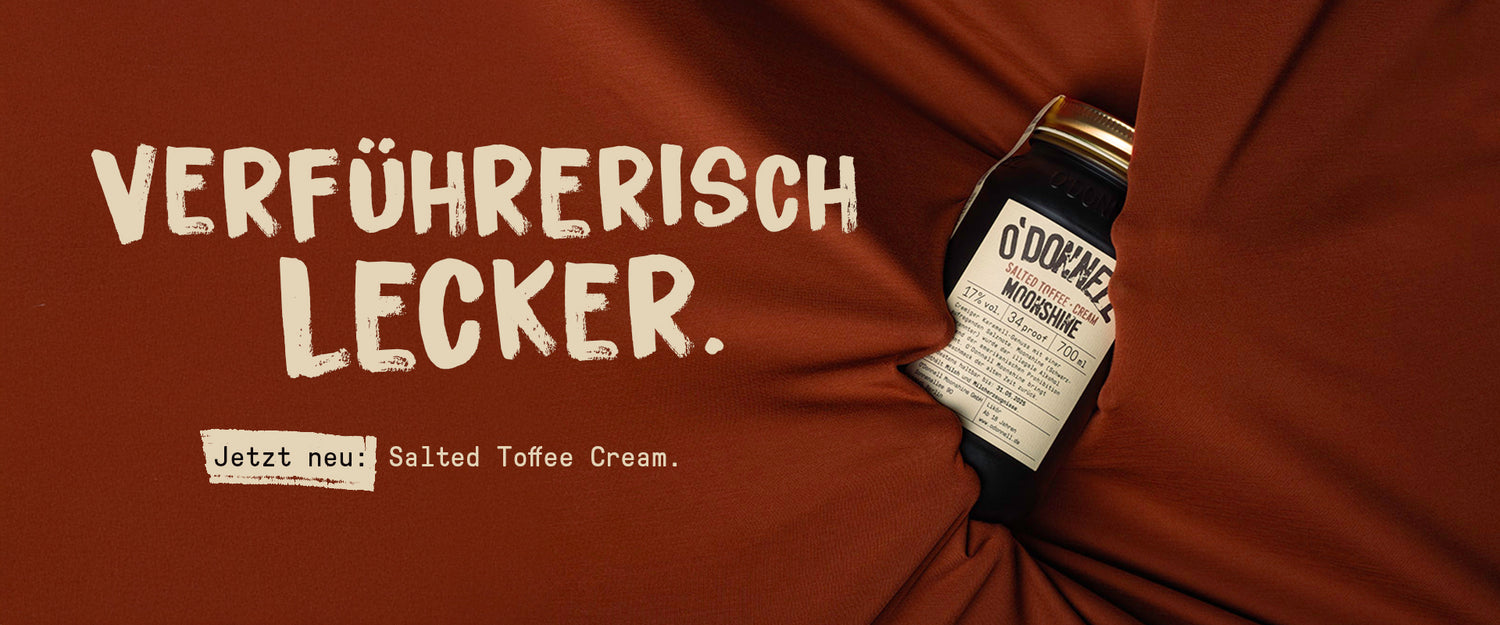 O’Donnell Moonshine Salted Toffee Cream - Verführerisch lecker