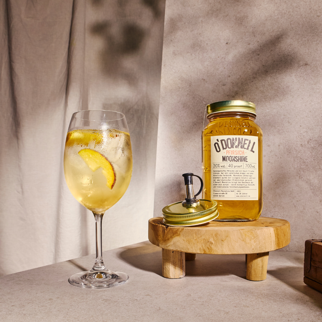 Pfirsich Likör (20% vol.) | O’Donnell Moonshine – O'Donnell Moonshine DE Pfirsich Likör (20% vol.) | O’Donnell Moonshine – O'Donnell Moonshine DE