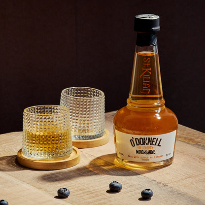 O'Donnell Blueberry Moonshine, O'Donnell und St.Kilian, hergestellt mit Single Malt Whisky