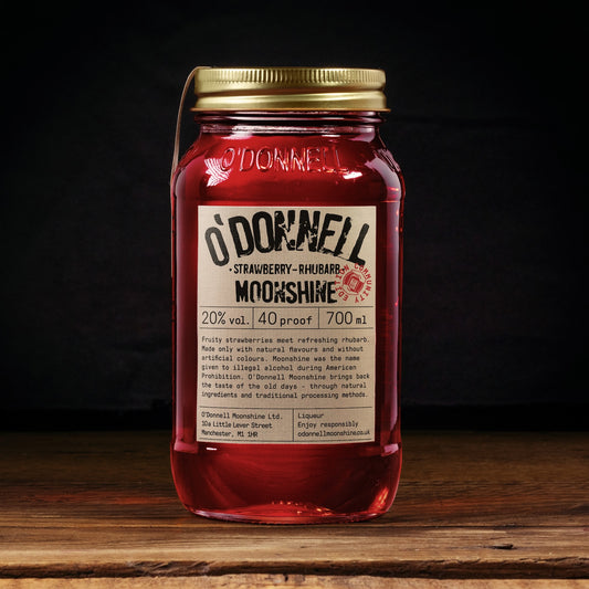 O’Donnell Moonshine "Strawberry-Rhubarb" Likör 700ml