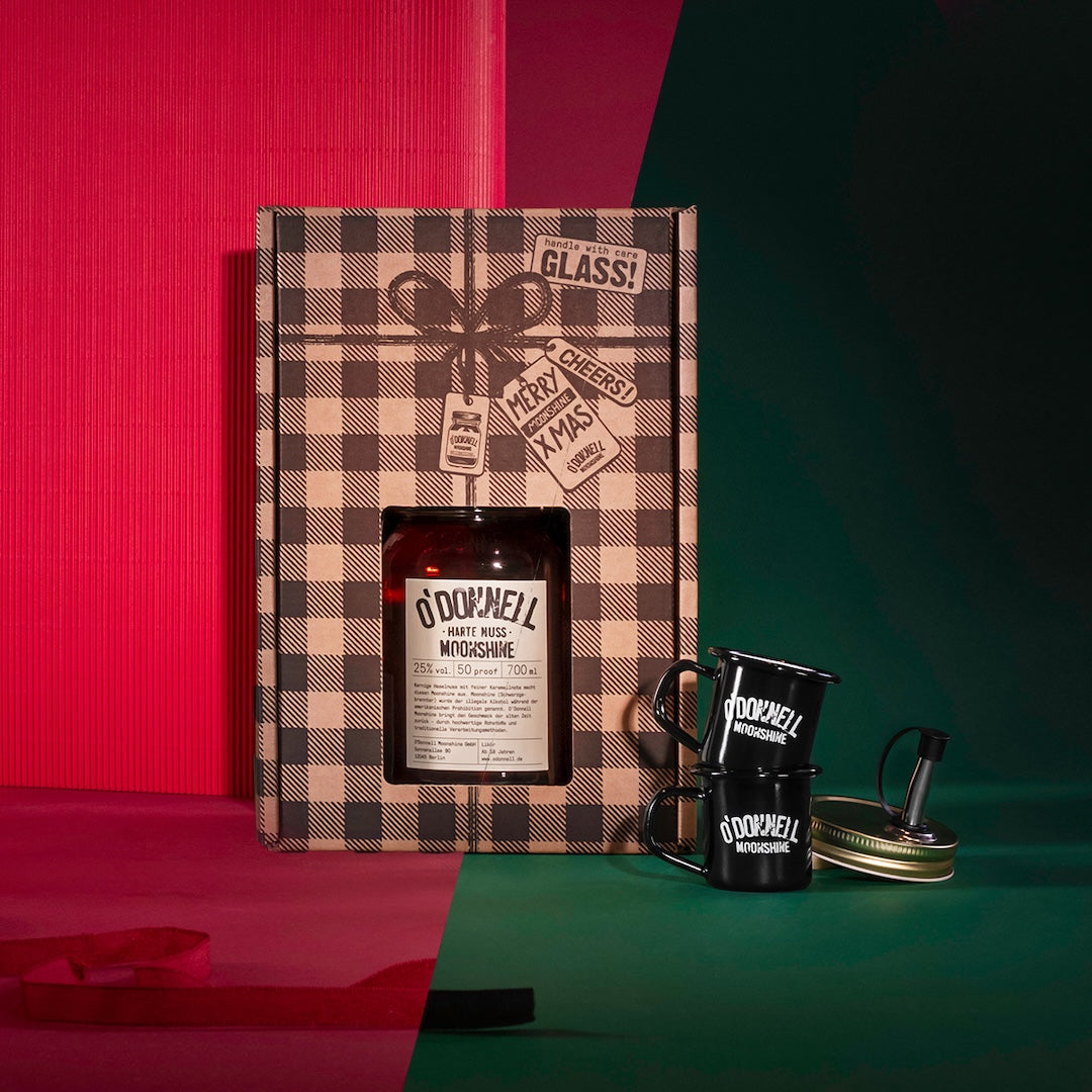 O’Donnell Moonshine "Merry Moonshine Xmas" - Likör Geschenkset Weihnachten