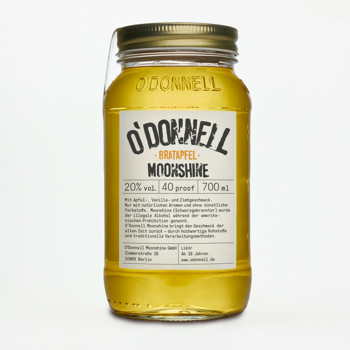 O'Donnell Moonshine Bratapfel 700ml