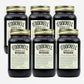 Sechs O'Donnell Moonshine Chocolate Cream 700ml Jars bei 34 proof bzw. 17% vol.