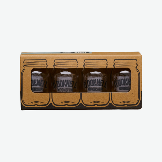 O'Donnell Mini Jars, leer, zum genießen unserer Liköre mit Freunden oder zum verschenken