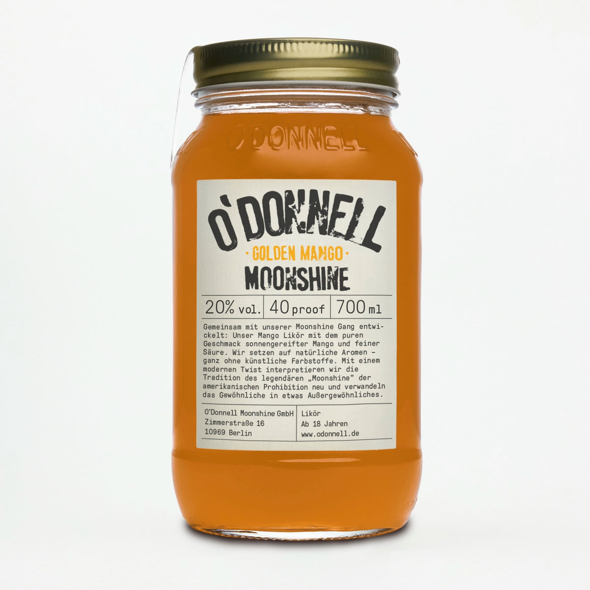 O'Donnell Moonshine Golden Mango 700ml