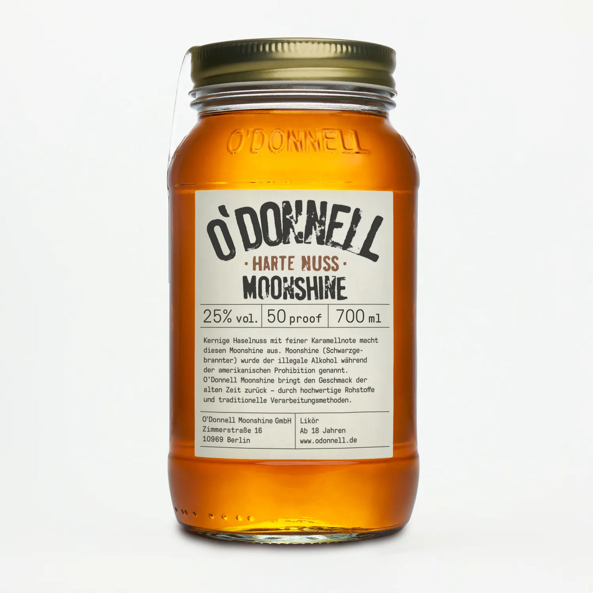 O'Donnell Moonshine Harte Nuss 700ml