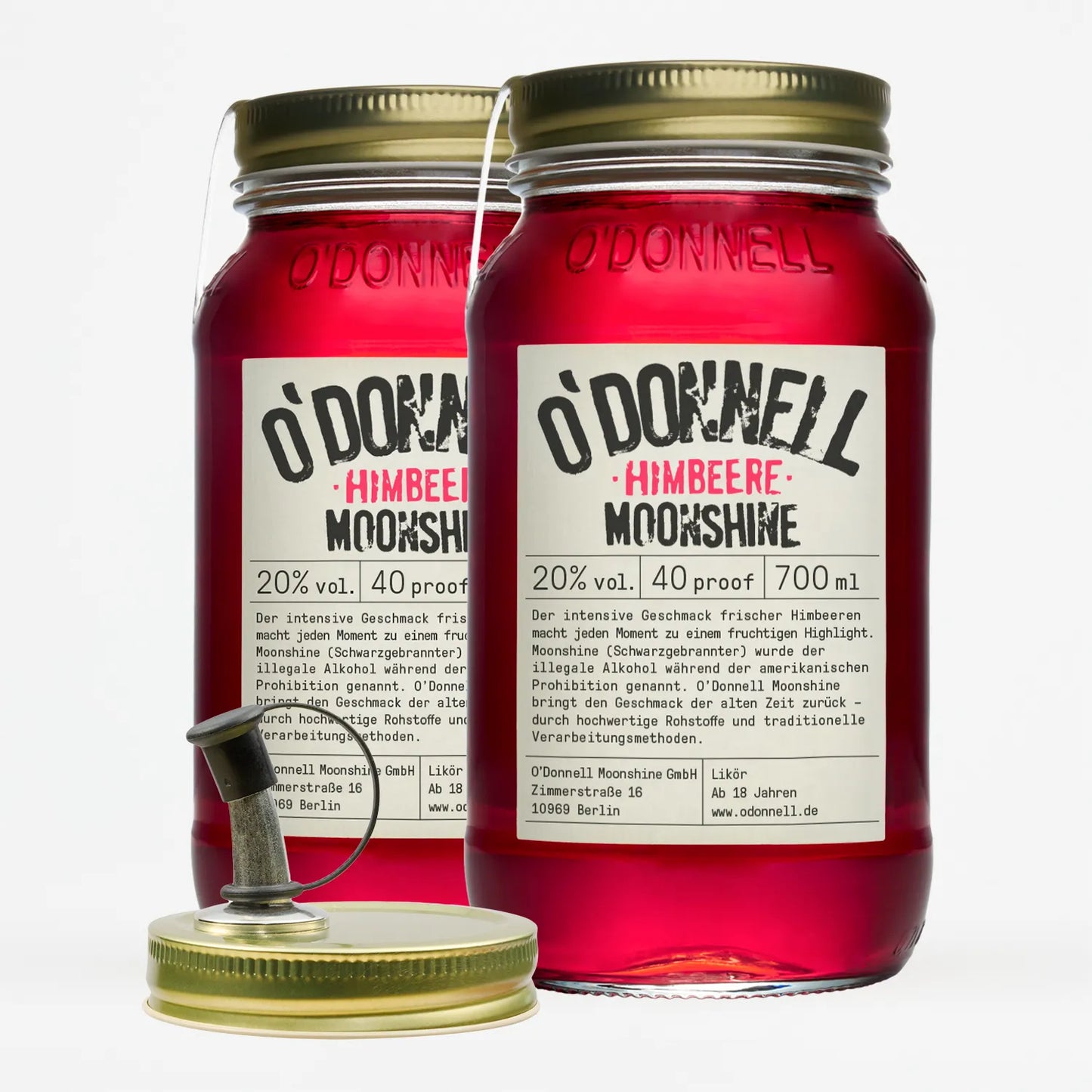 O'Donnell Moonshine Himbeere Dou