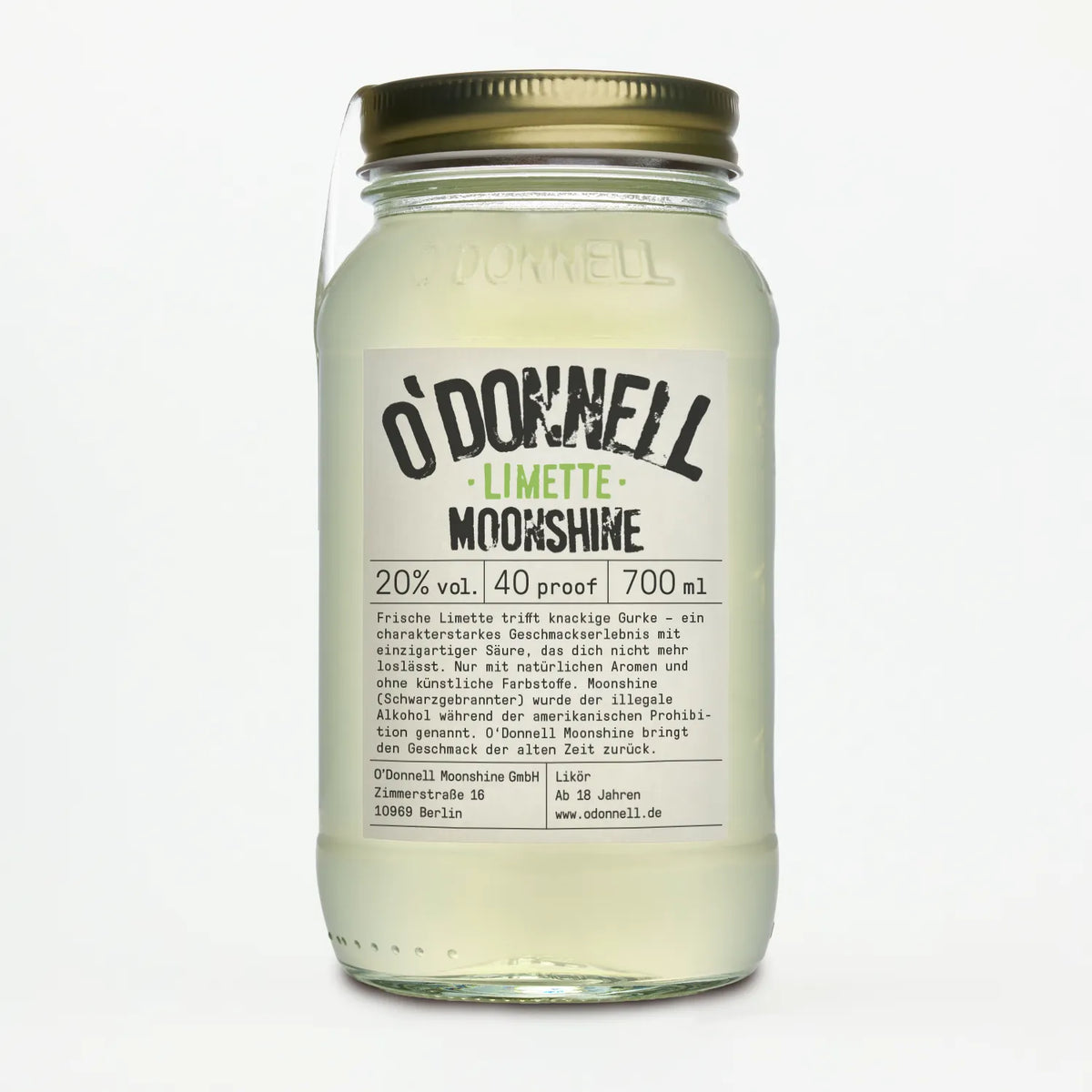 O'Donnell Moonshine Limette 700ml