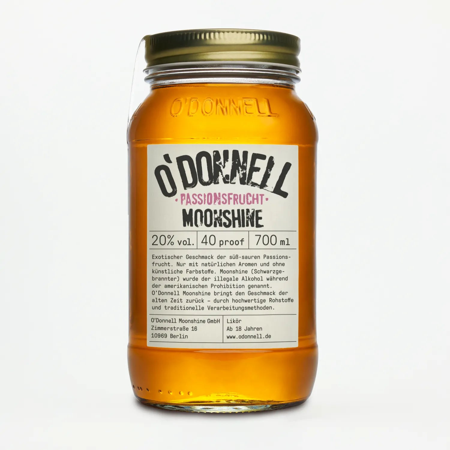 O'Donnell Moonshine Passionsfrucht 700ml