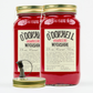 O'Donnell Moonshine Himbeere 2er Bundle, zwei Gläser freigestellt auf weißem Hintergrund