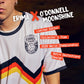 O'Donnell Moonshine x Erima WM Trikot DE USP-Produktbild – Trikot mit Copa-Badge, Textoverlay: Limited Edition, Collector's Item, 2026 World Championship, Retro Deutschland Design