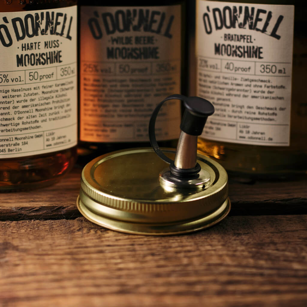 O'Donnell Moonshine  Set klein (3x350ml + 1xAusgießer) – O'Donnell  Moonshine DE