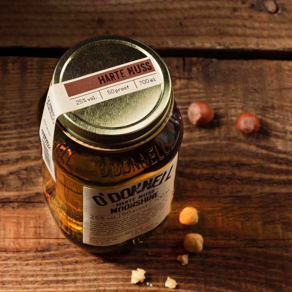 Harte Nuss O Donnell Moonshine 700ml - Nussschnaps kaufen
