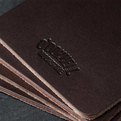 Leder-Coaster Set (4 Stück)