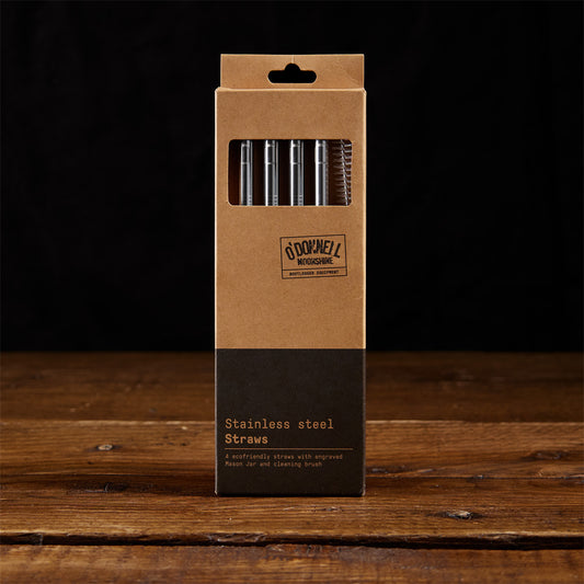 Edelstahl-Strohhalm-Set