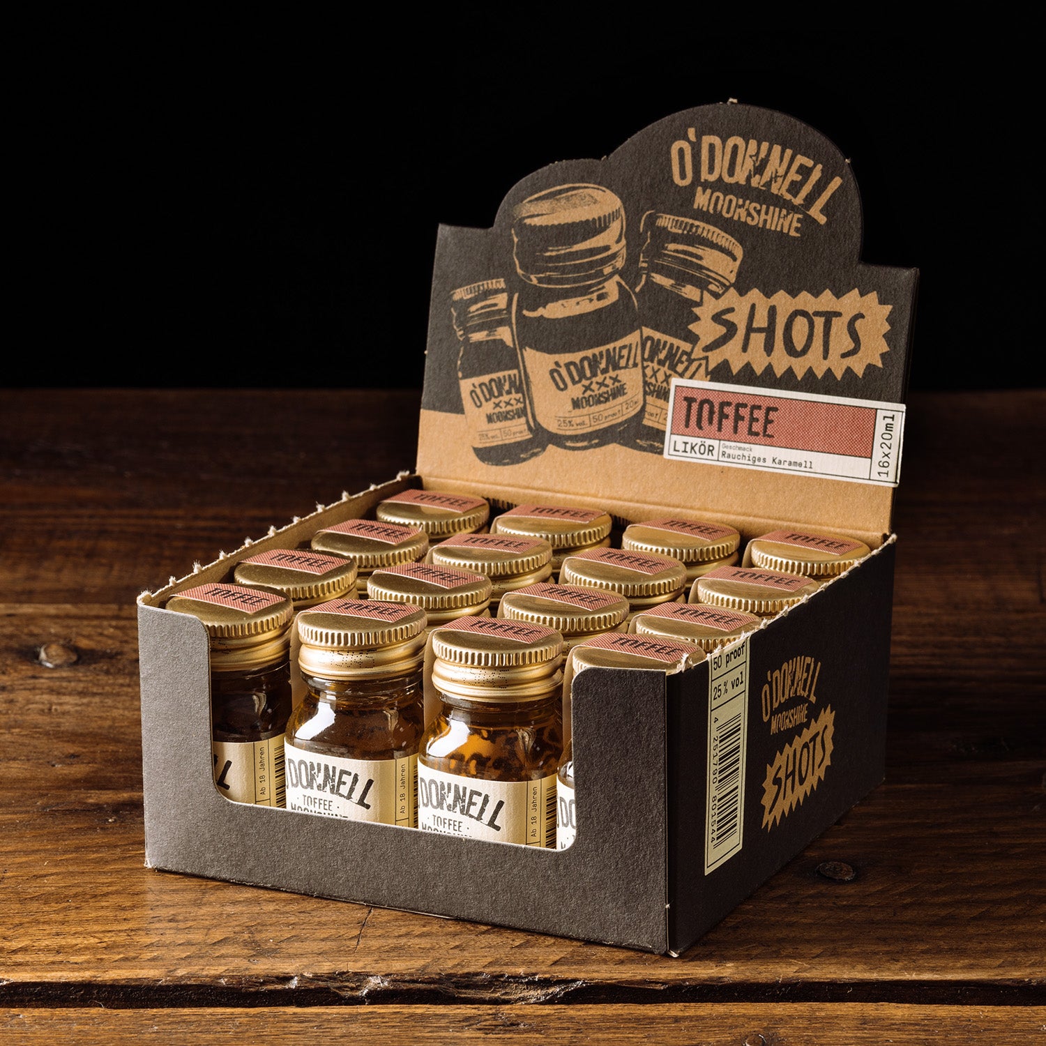 O'Donnell Moonshine 16er Micro Box Toffee