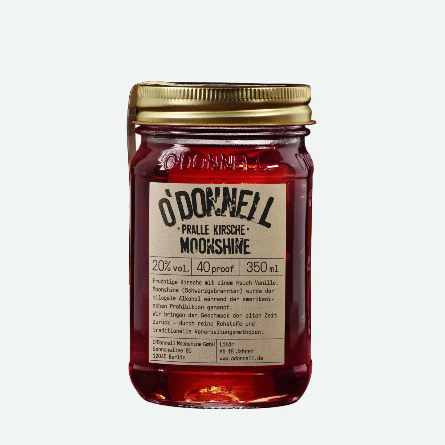 O'Donnell Moonshine Pralle Kirsche 350ml